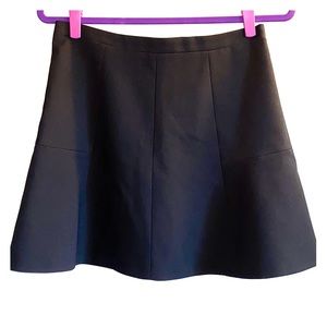 🎉HP🎉 J. Crew Factory Black Flared Skirt